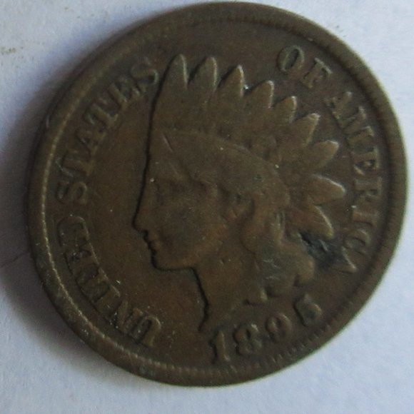 1895 Indian Head Penny - Picture 4 of 5